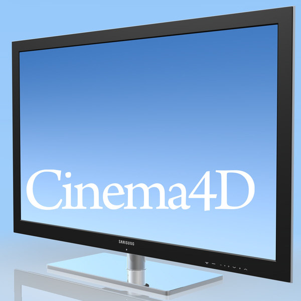 tv samsung un55 b8000 3d model - TV SAMSUNG UN55 B8000 MF... by 3DLocker